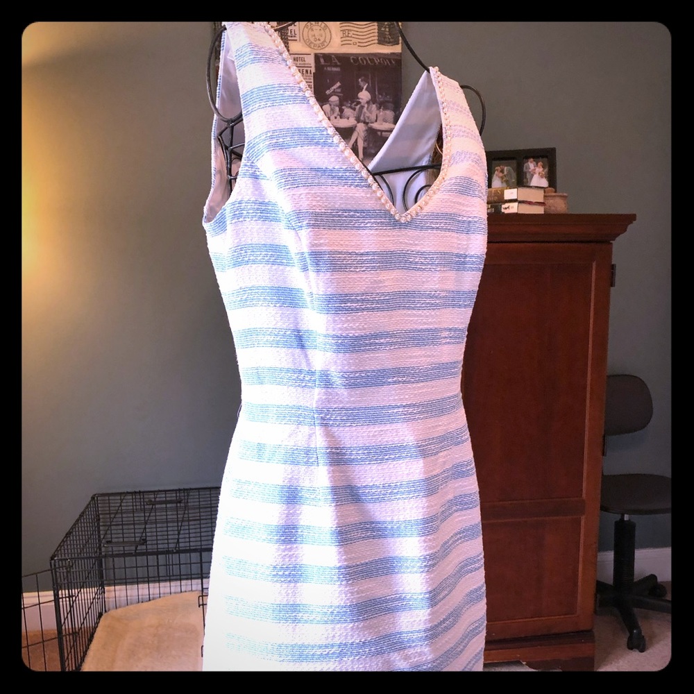 Pearl detail Lilly Pulitzer dress